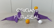 Origami Fur Seal