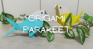 Origami Parakeet